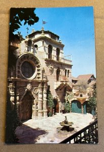 UNUSED POSTCARD - PORTAL OF ST. FRANCIS CHAPEL, MISSION INN, RIVERSIDE, CALIF