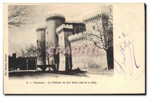 Old Postcard Tarascon Chateau du Roi Rene (City Coast)