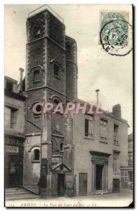 Old Postcard Amiens Roi Du Logis Tour