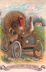  Thanksgiving Greetings Postcard 