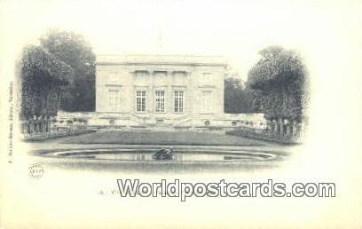 Palais du Petit Trianon Versailles, France, Carte, Unused 