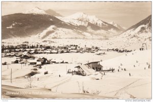 RP: Ehrwald 1000 m Tirol m. Grubigstein , Austria , PU-1953