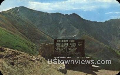 Forest Service - Loveland Pass, Colorado CO