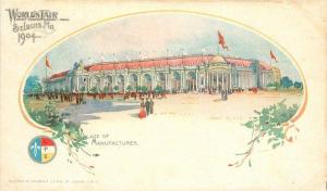 Burton Skinner St Louis Exposition Palace 1904 Postcard Missouri 108