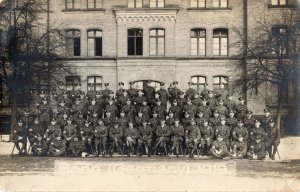 Bonn Germany Antique Army Portrait Military WW1 1919 Postcard