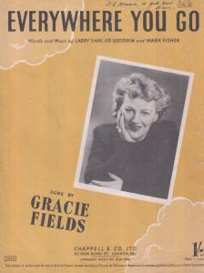 Gracie Fields Everywhere You Go Sheet Music