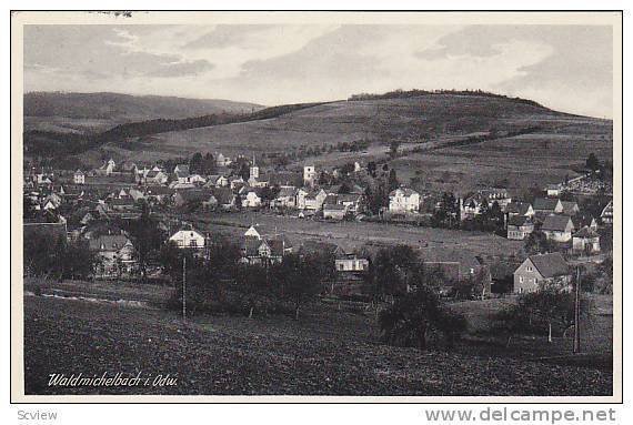 Panorama, Waldmichelbach i. Odw. (Hesse), Germany, PU-1935