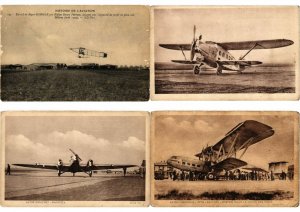 AVIATION, AIRCRAFT, AÉROPLANE 28 CPA Mixed Condition Mostly Pre- 1940