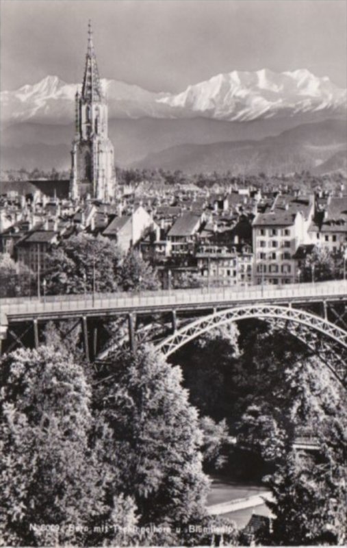 Switzerland Bern mit Tschingelhorn und Bluemlisalp Photo