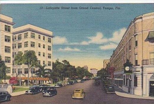 Florida Tampa Lafayette Street From Grand Central