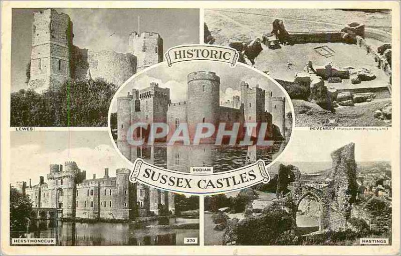 Postcard Modern Historic Sussex Castles