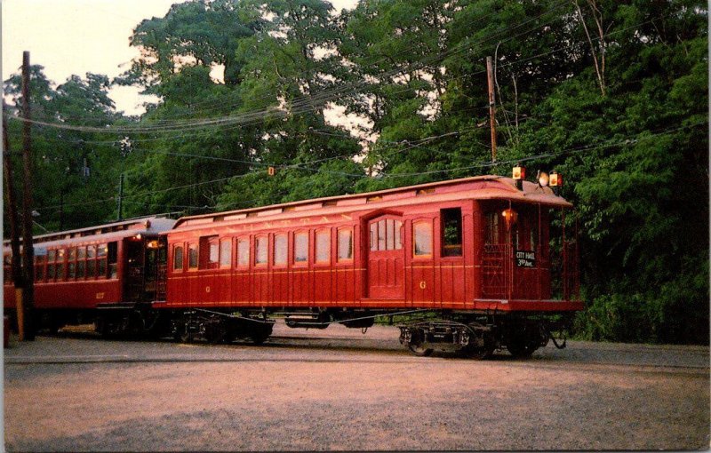 Trains New York Elevated Transit Car 41 World's Oldest Rapid Transport Car