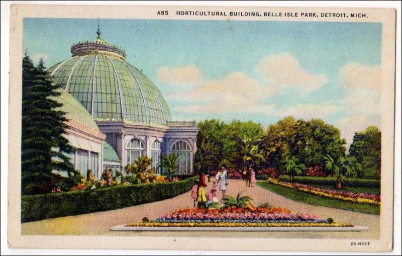 Horticultural Bldg, Belle Isle Park, Detroit Mich