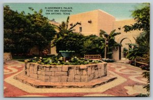 Governor's Palace  San Antonio Texas   Postcard