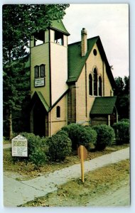 NEEPAWA, Manitoba Canada ~ ST. JAMES ANGLICAN CHURCH c1960s  Postcard