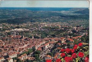 BF22061 grasse vue generale   france  front/back image