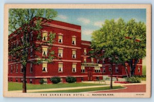 Rochester Minnesota MN Postcard The Samaritan Hotel Building Exterior View 1940