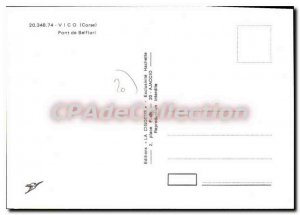 Modern Postcard Pont De Vico Belfiori