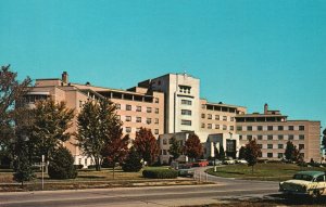 Vintage Postcard St. John Hospital Cherokee St. & National Avenue Springfield MO