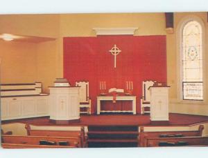 Unused Pre-1980 CHURCH SCENE Millerton New York NY A6430