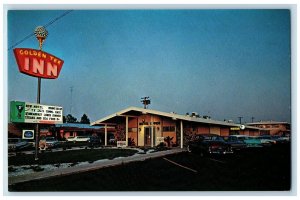 c1960 Golden Tee Inn Auburn Boulevard Restaurant Sacramento California Postcard