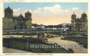 Catedral, Iglesia Compania y Plaza de Armas Cuzco, Peru  