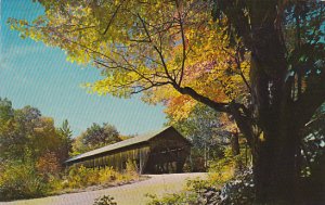 Albany Covered Bridge Spanning Swift River White Mountains New Hamshire