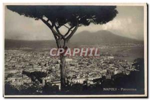 Old Postcard Panorama Napoli