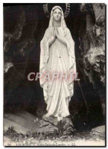 Old Postcard Lourdes Our Lady of Lourdes