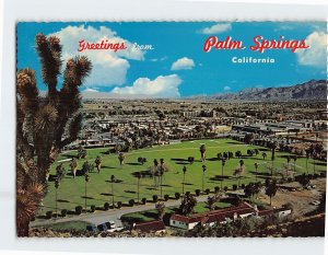 Postcard Greetings from Palm Springs California USA