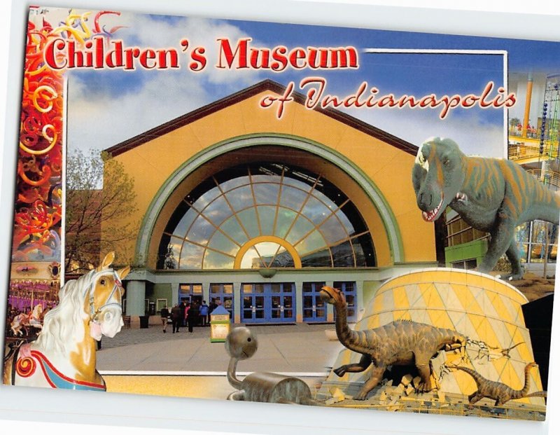 Postcard Children's Museum of Indianapolis, Indiana