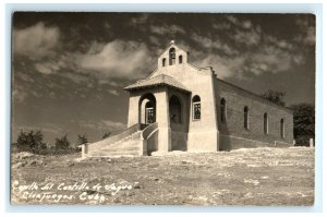 Early Capilla DE Castilla DE Sague Cienfuegos Cuba Real Photo RPPC Postcard (D7)