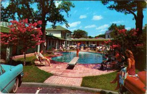 Postcard MOTEL SCENE Texarkana Arkansas AR AO9166