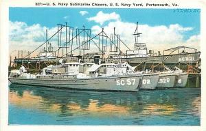 VA, Portsmouth, Virginia, U.S. Navy Submarine Chasers, U.S. Navy Yard
