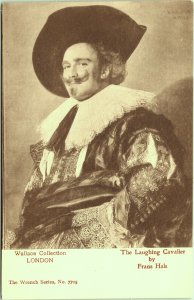 Laughing Cavalier Frans Hals Wallace Collection London Wrench Series Postcard
