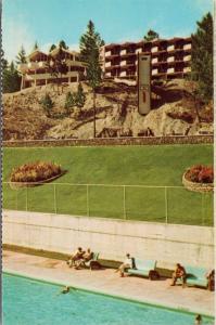 Radium Hot Springs BC British Columbia Mineral Pool Unused Vintage Postcard D62