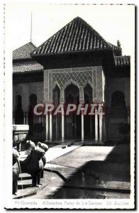 Postcard Old Granada Alhambra Patio de Leones LCS Ed Ambas