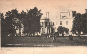 Vintage Postcard View of Dundurn Castle Greetings Hamilton Canada Stanley Mills