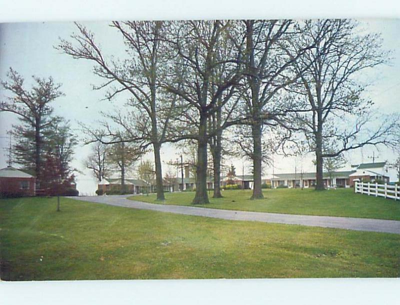 Unused Pre-1980 MOTEL SCENE Kenton Ohio OH HJ8872