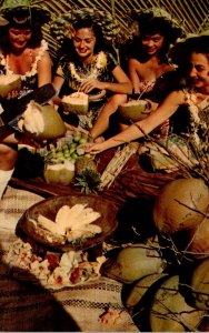 Hawaii Luau Feast Come and Eat Hele mai e ai