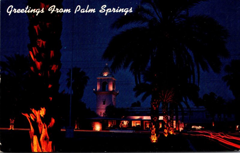 California Palm Springs The El Mirador Hotel At Night