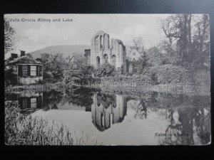 Denbighshire: Valle Crucis Abbey and Lake c1906 Pub by Valentine's