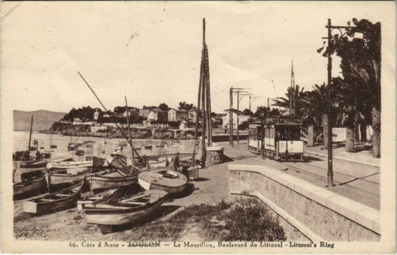 CPA Toulon Le Mourillon ,Boulevard du Littoral FRANCE (1096546)