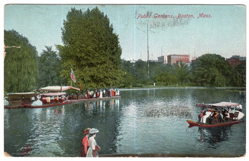 Boston, Mass, Public Gardens