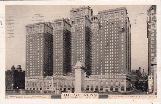 Illinois Chicago The Stevens 1935
