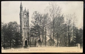 Vintage Postcard 1901-1907 Trinity Church, Potsdam, New York (NY)