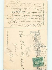 Divided-Back PRETTY WOMAN Risque Interest Postcard AA7844