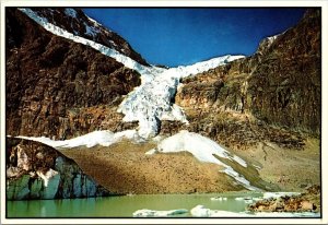 Angel Glacier, Mount Edith Cavell Jasper National Park Canada Postcard