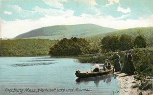 Postcard C-1905 Massachusetts Fitchburg Wachusett Lake Mountain MA24-3056