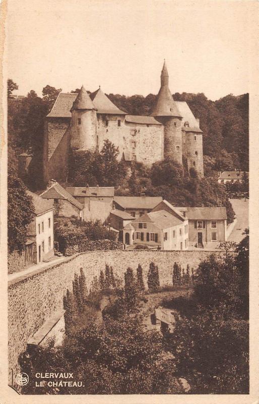 BR55191 Le chateau Clervaux luxembourg